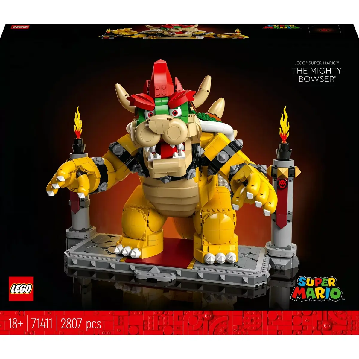 LEGO Super Mario Mighty Bowser 71411, 2800 дет. Photo 2