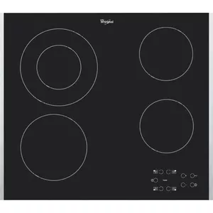 Iebūvējamā plīts virsma Whirlpool AKT 8130 BA 4 zonas Skārienvadība