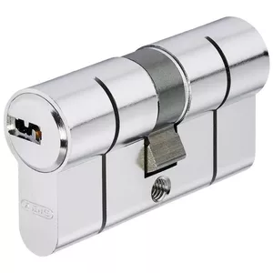 ABUS D6 Lock Cylinder 30x40mm Nickel with 5 Keys