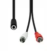 Аудиокабель ProXtend M3F2XRCA-002 3‑контактный на 2×RCA Photo 2