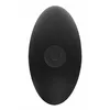 Анальная пробка ANOS Silicone Black — вибр. 8,9 см Photo 11