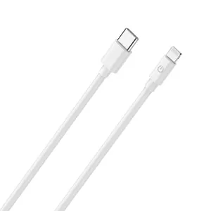 RealPower mobile phone cable 2m USB C Lightning White 385242