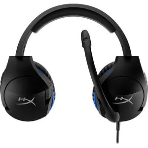 HyperX Cloud Stinger — spēļu austiņas — PS5-PS4 (melnas ar zilu)