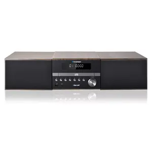 Home audio micro system BLAUPUNKT MS46BT — 100 W RMS, FM RDS PLL, LED display, 3.5 mm, Black/Wood