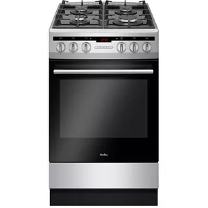 Amica 57GcES3.33HZpTaA(Xx) Freestanding cooker Electric Gas Stainless steel A