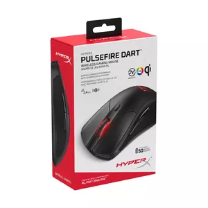 HyperX Pulsefire Dart pele Labā roka RF Bezvadu Optisks 16000 DPI