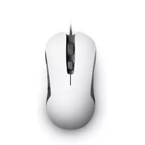 Spēļu pele nacon GM-110 — ambidekstrāla optiskā, 2400 DPI, USB Type-A, 6 pogas, balta