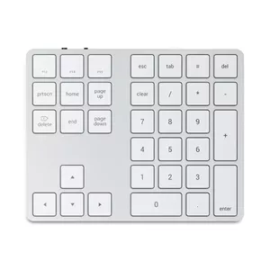 Numerpads Satechi ST-XLABKS — Bluetooth, 33 taustiņi, sudrabains, 124.7 g