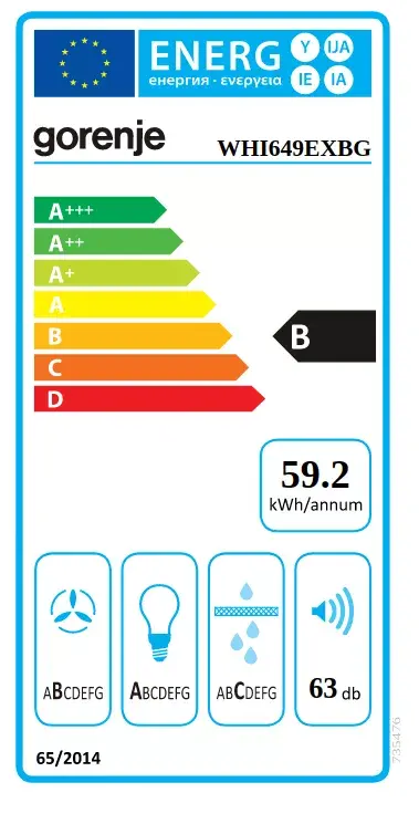 Вытяжка Gorenje WHI649EXBG Photo 4
