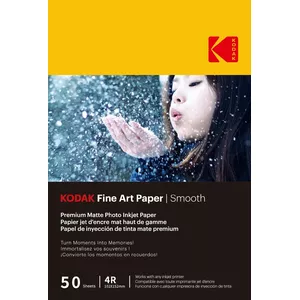 Kodak Fine Art Paper 230g Matte Coated Smooth 4/6x50