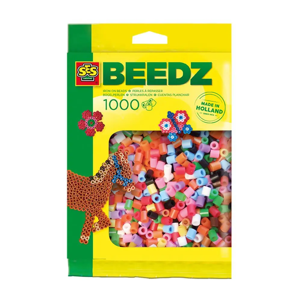 SES Beedz Iron on beads 1000 mix basic Photo 3