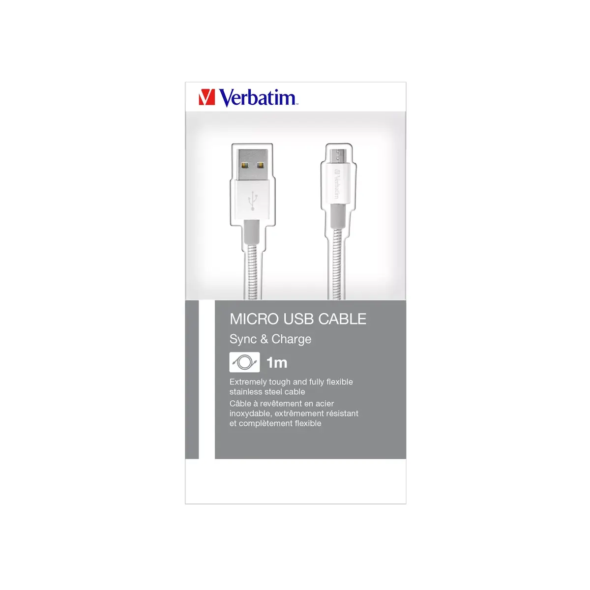 VERBATIM Micro‑USB Sync & Charge Cable 100 cm Photo 5