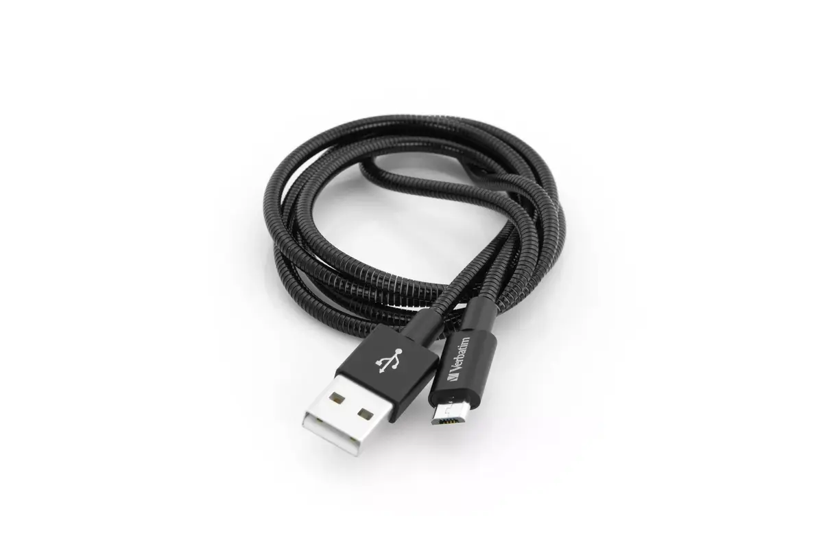 VERBATIM Micro-USB kabelis 1 m (USB A — Micro-USB A) Photo 2