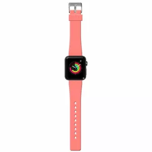 Siksniņa LAUT Active Apple 42mm, silikona, koraļļu rozā krāsā