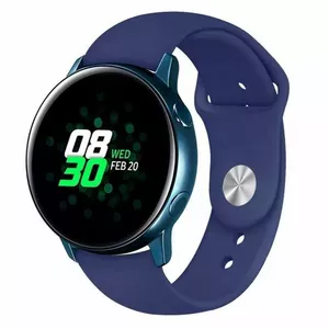 Siksniņa 20 mm Just Must JM S1 priekš Galaxy Watch 4 — zila