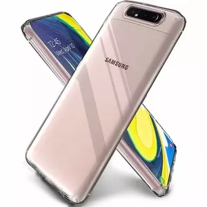 Чехол JUST MUST Galaxy A80 задняя крышка, прозрачная