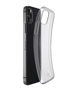 Cellularline Fine cover for Apple iPhone 12 Pro Max — transparent rubber case, for 6.7"