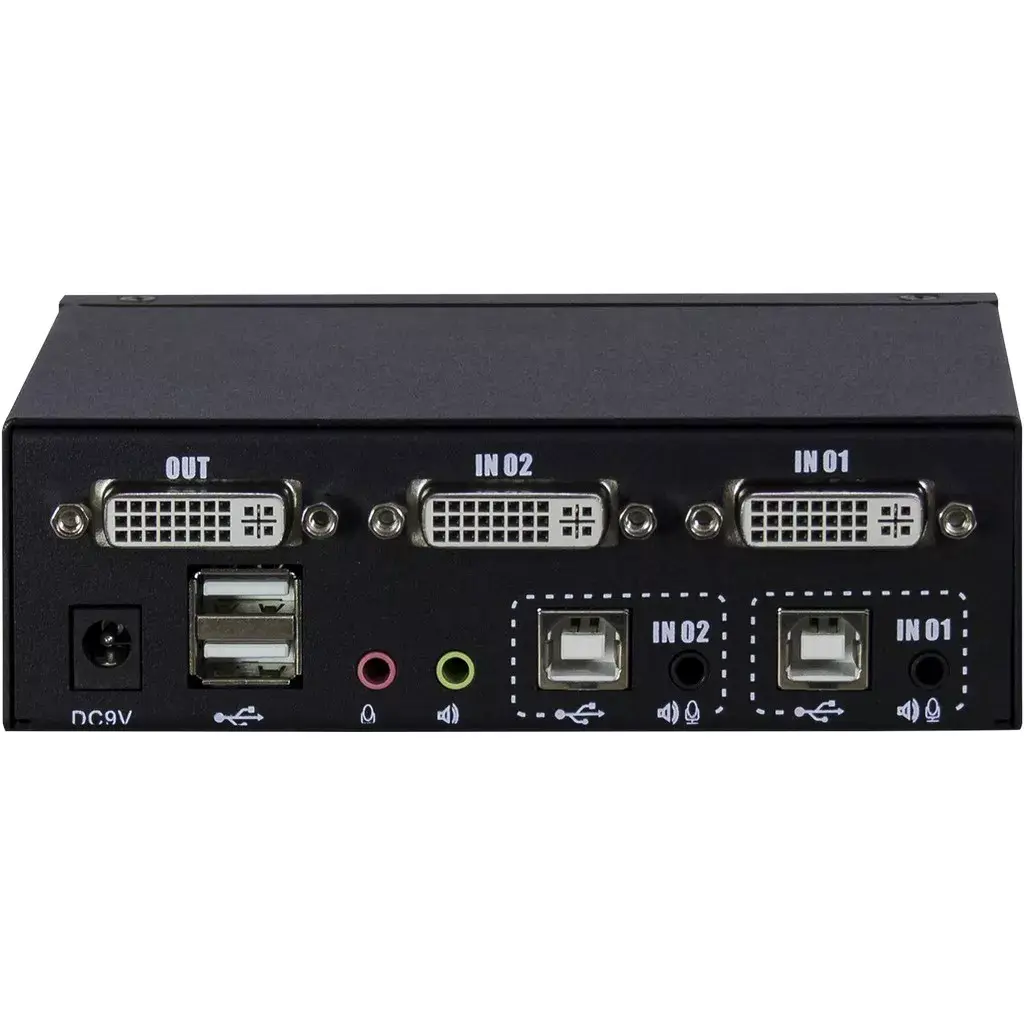 KVM Switch Inter-Tech KVM-AS-21DA DVI Photo 2
