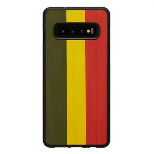 MAN&WOOD Smartphone Case for Galaxy S10 reggae black