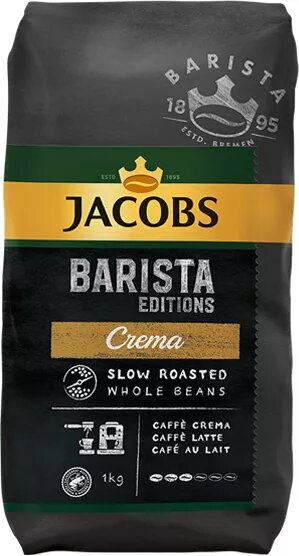 Jacobs Barista Crema Kafijas pupiņas 1