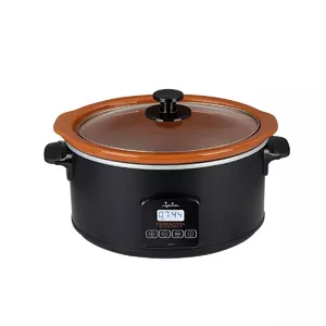 Slow cooker Jata JEOL2145 5 L 210 W Black Terracotta Buttons 230 V