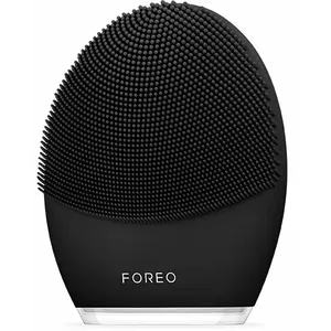 FOREO LUNA 3 Men Facial Cleansing and Anti-Aging Device, Black