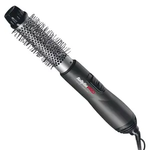 Фен-щетка BaByliss PRO BAB2676TTE — 700 Вт, 2 режима нагрева, нержавеющая сталь/чёрный
