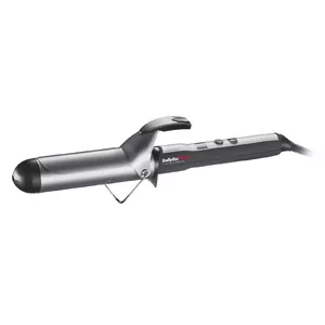 Matu lokotājs BaByliss PRO BAB2275TTE — titāna cilindrs Ø 3,8 cm, 11 sildīšanas līmeņi, 2,7 m vads, melns/zelta sudraba