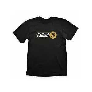 T-krekls Fallout 76 Logo XL, melns