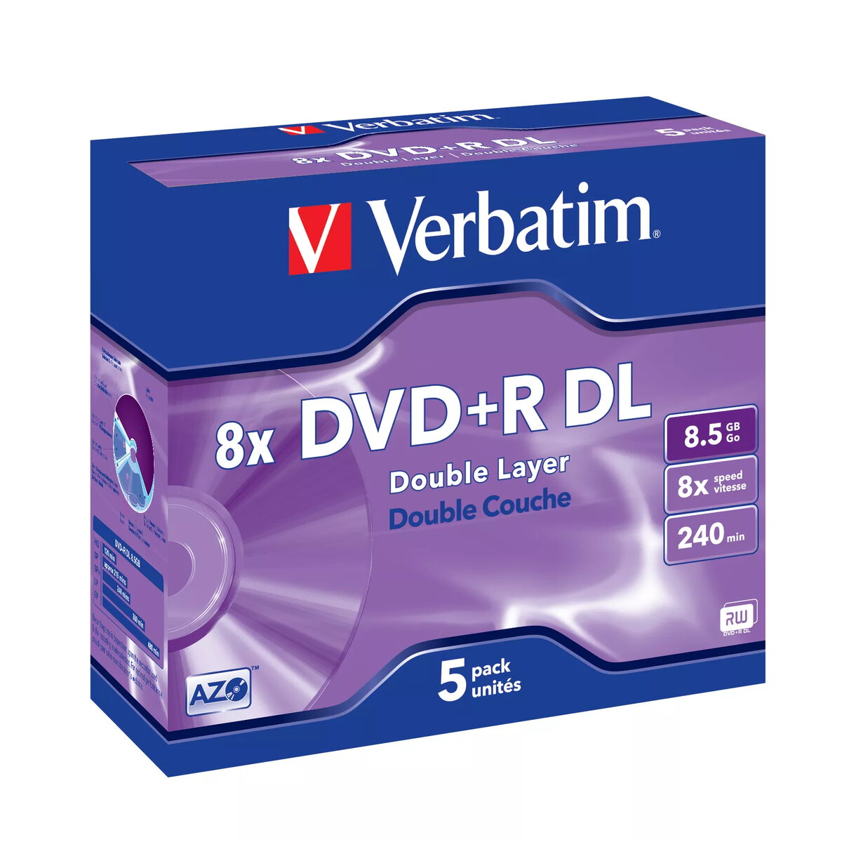DVD+R DL Verbatim VB-DPD55JC 8.5