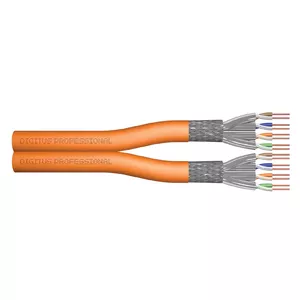 Сетевой кабель Digitus Cat.7 S/FTP 500м Оранжевый