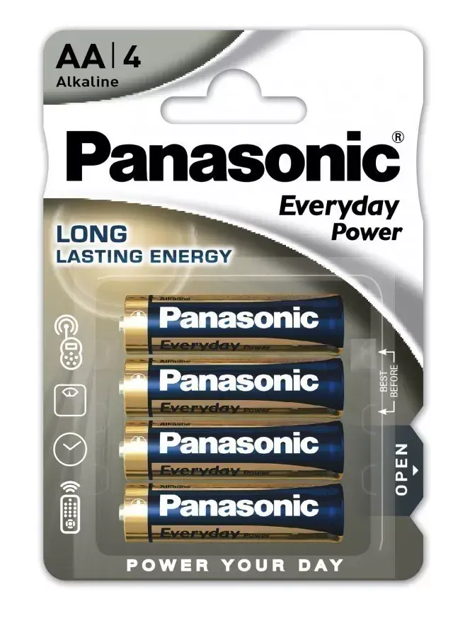 Vienreiz lietojamā baterija Panasonic LR6EPS/4BP AA