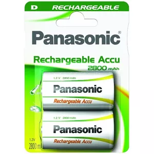 Rechargeable Battery Panasonic HHR-1SRE/2B NiMH 2800mAh