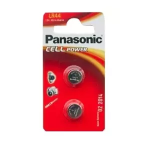 Single-use battery Panasonic LR-44EL Alkaline 1.5V 5.1mm 1.15cm