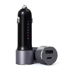 Car Charger Satechi ST-TCPDCCM 72W Dual Port USB Power Delivery Fast Charging