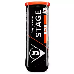 Tenisa bumbiņas DUNLOP STAGE 2 ORANGE 3-tube