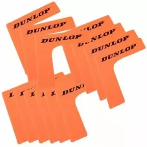 Dunlop tenisa laukuma stūri 16 gab., oranži