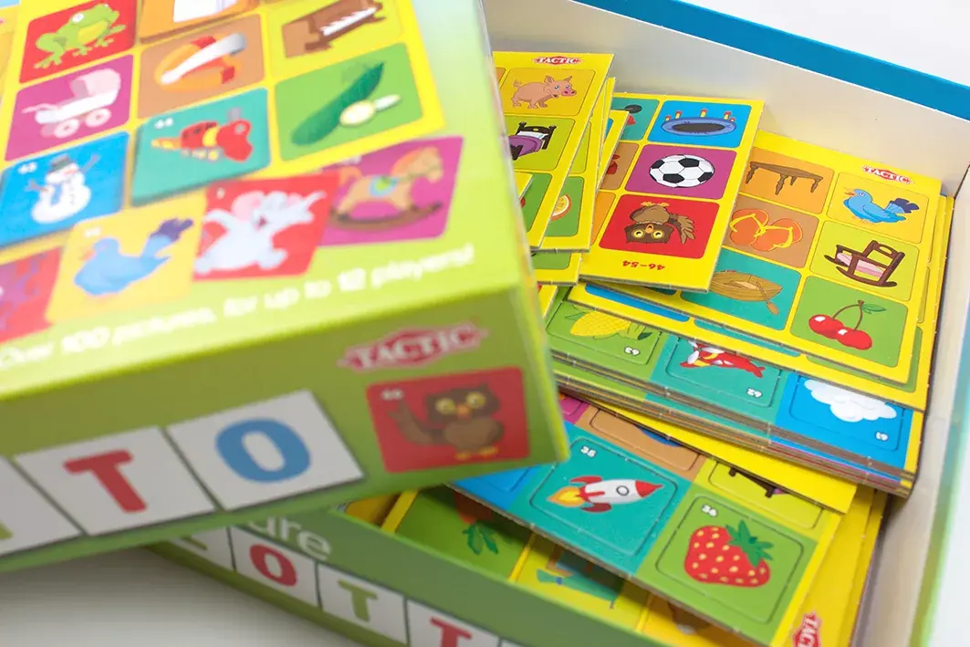 Card Game TACTIC Tactic Picture Lotto Photo 3