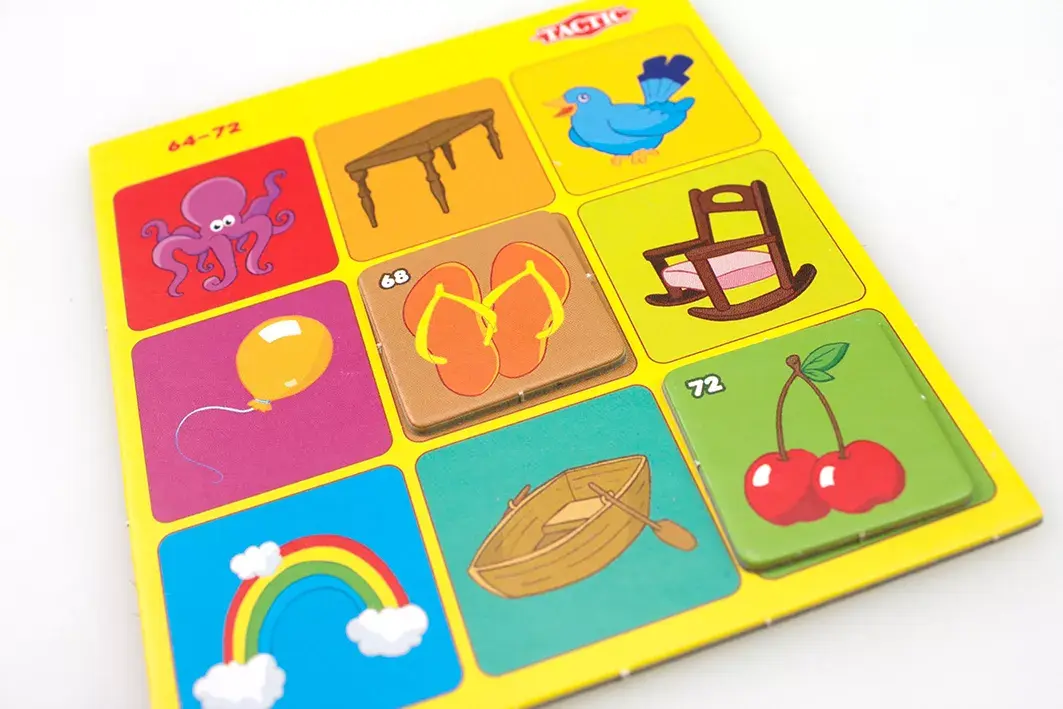 Card Game TACTIC Tactic Picture Lotto Photo 4