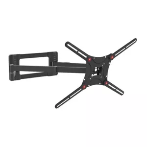 TV piekarējs Barkan BM464XL priekš 33 cm–2,11 m (13"–83") ekrāniem, max 50 kg, VESA 75×75–600×400, leņķa regulācija, melns