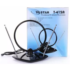 Antena TV STAR T-415A, kambarinė