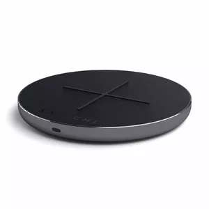 Wireless Charger Satechi ST-IWCBM Fast Charging USB Type-C Indoor Smartphone Black Grey
