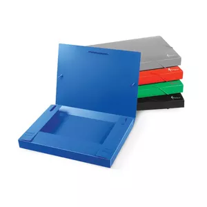 Box File Forpus FO21601 Black Rubber A4