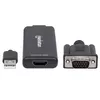 VGA un USB-A uz HDMI pārveidotājs Manhattan 152426 Photo 2