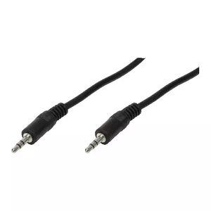 Audio Cable 3.5mm LogiLink CA1049 1m Black