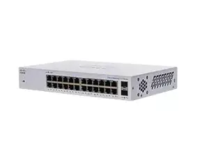 Unmanaged L2 Gigabit Switch Cisco CBS110 24x RJ-45 10/100/1000, 1U, 48 Gbps, 8192 MAC