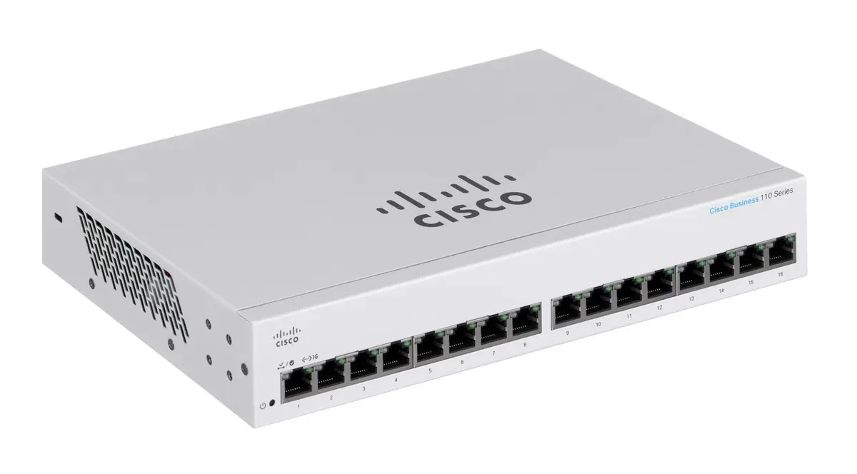 Cisco CBS110 nevadāms L2 16-portu Gigabit slēdzis Photo 6