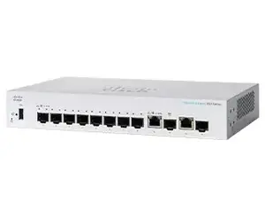 Managed L3 Gigabit Ethernet Switch Cisco CBS350-8S-E-2G-EU — 8x RJ-45 10/100/1000, 1U, USB 2.0, Console