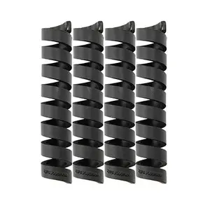 Atbrīvojama kabeļu saite BlueLounge BLUCCO-BL, melna, 114 mm, 4 gab.