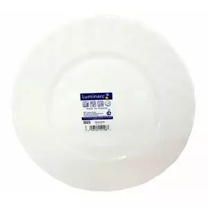 Dinner plate Luminarc TRIANON DESERTA 19 cm — porcelain/opal glass, 19 cm diameter